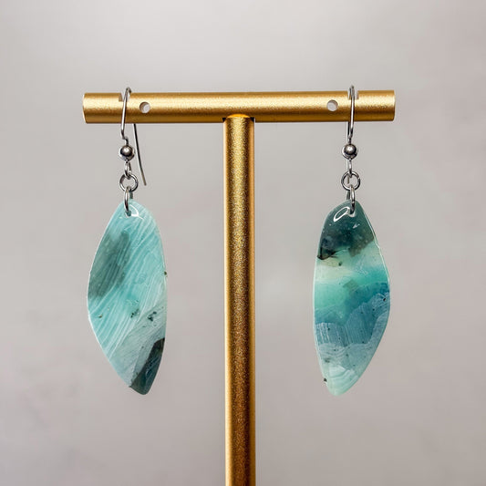 SeaGlass Dangle Earrings 10 - Gather Your Bones