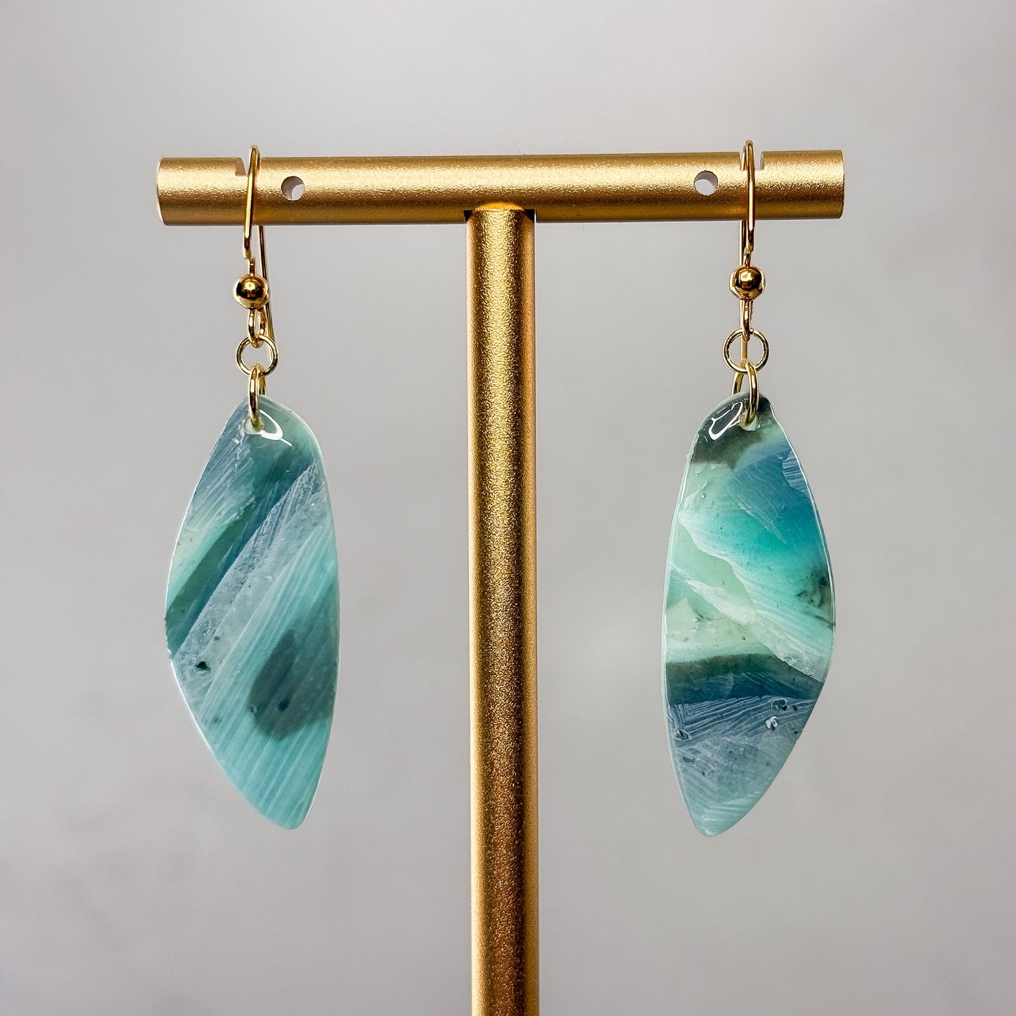 SeaGlass Dangle Earrings 5 - Gather Your Bones