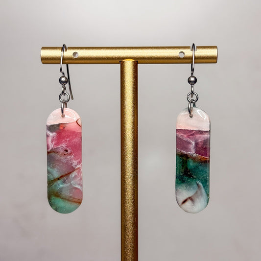 Sherbet Swirl Earrings 11 - Gather Your Bones