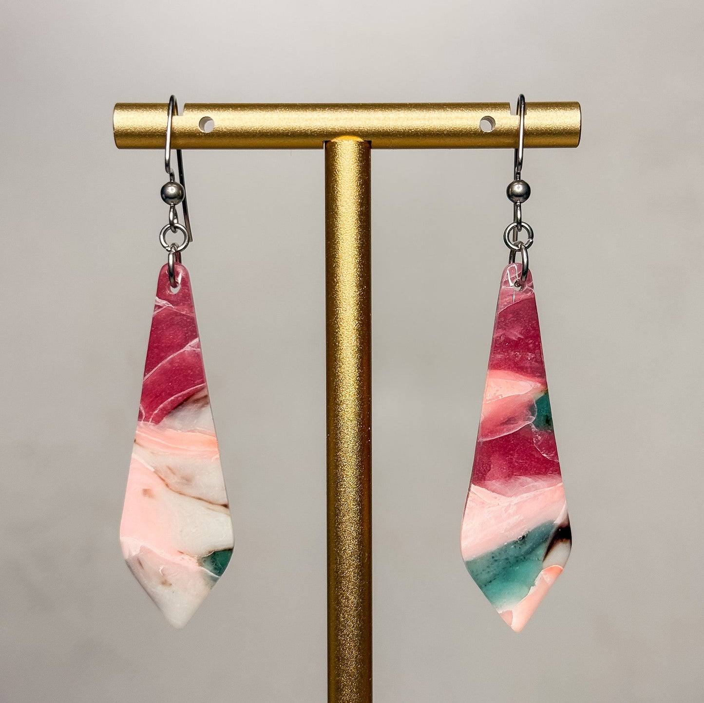 Sherbet Swirl Earrings 12 - Gather Your Bones