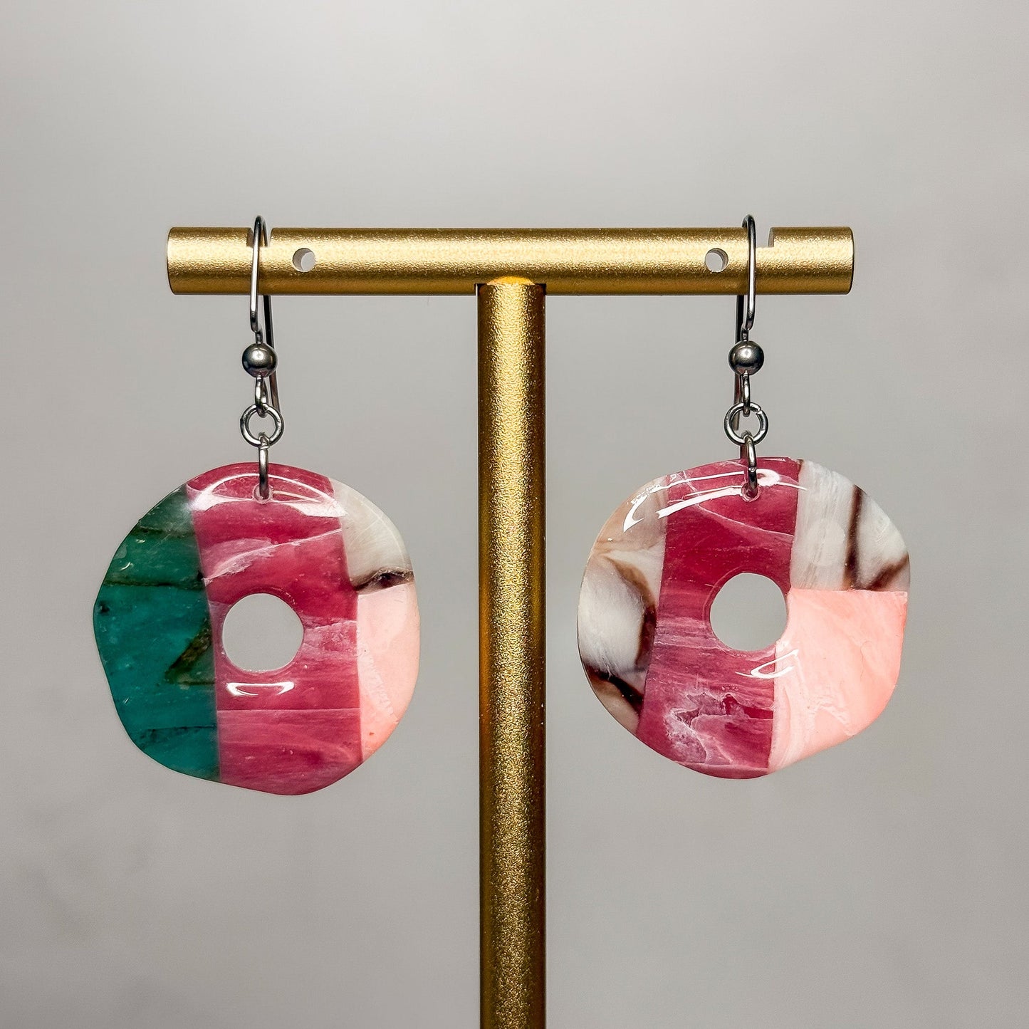 Sherbet Swirl Earrings 13 - Gather Your Bones