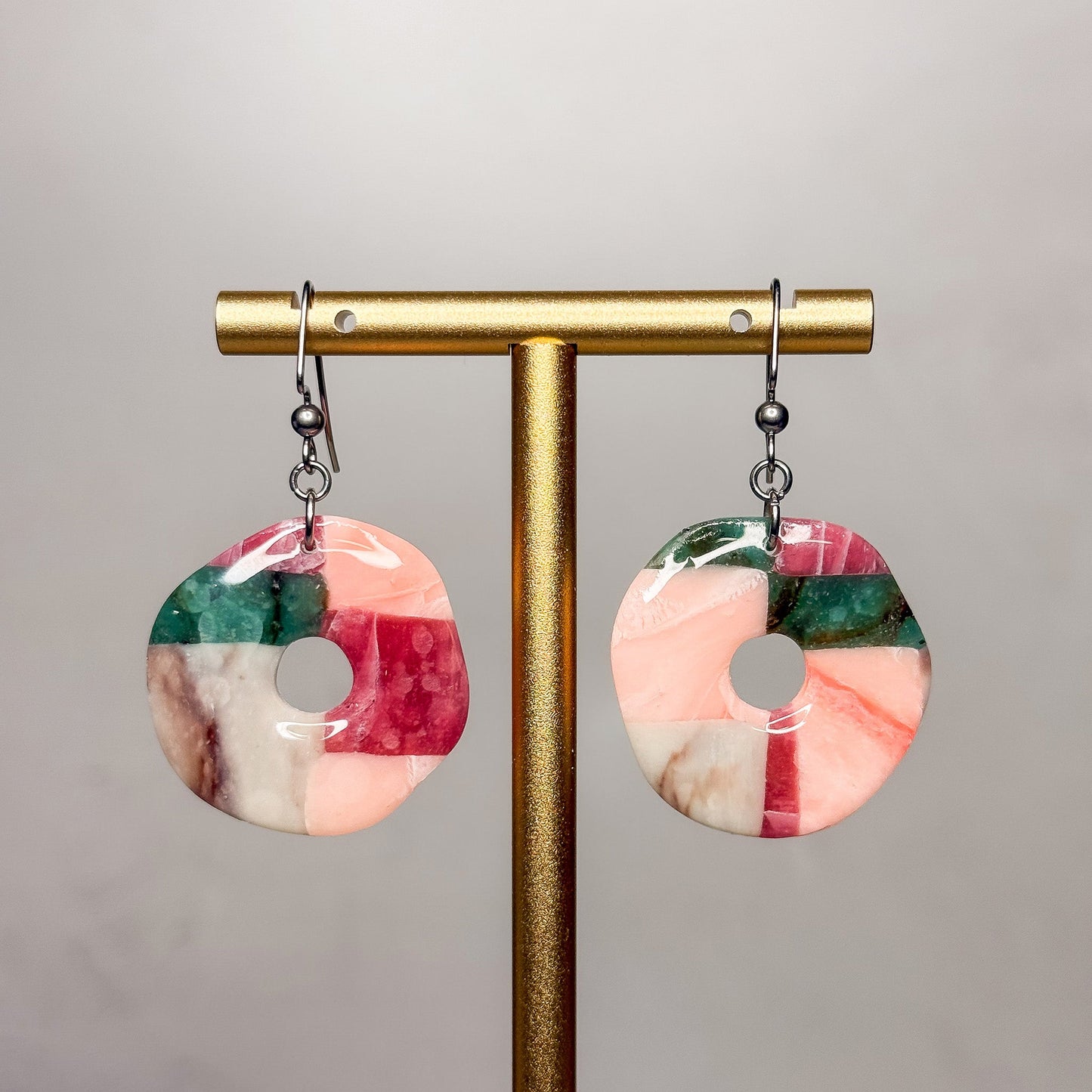Sherbet Swirl Earrings 14 - Gather Your Bones