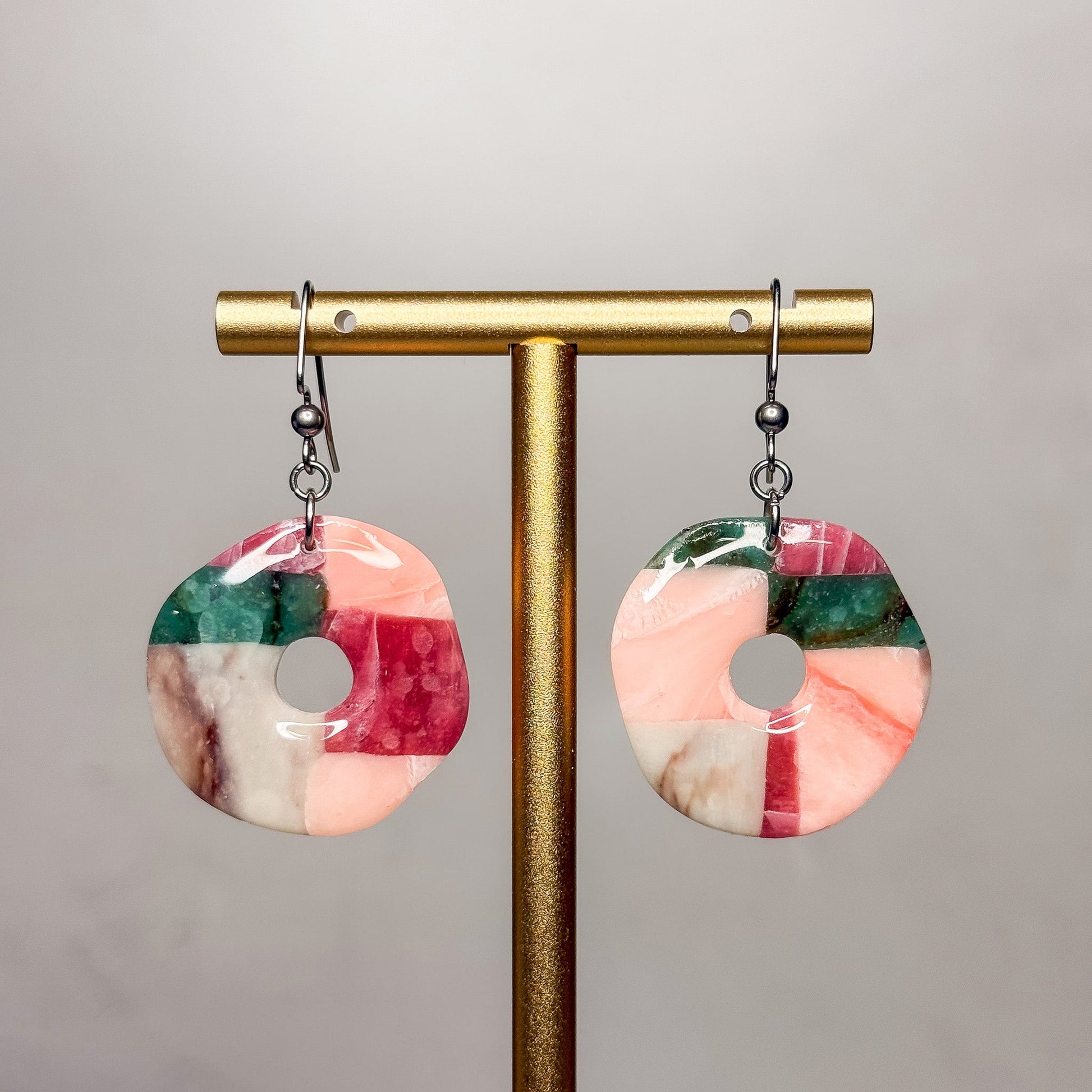 Sherbet Swirl Earrings 14 - Gather Your Bones