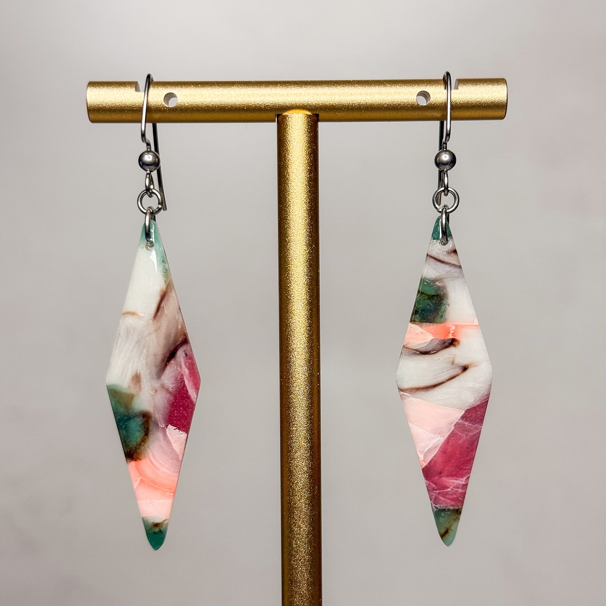 Sherbet Swirl Earrings 20 - Gather Your Bones