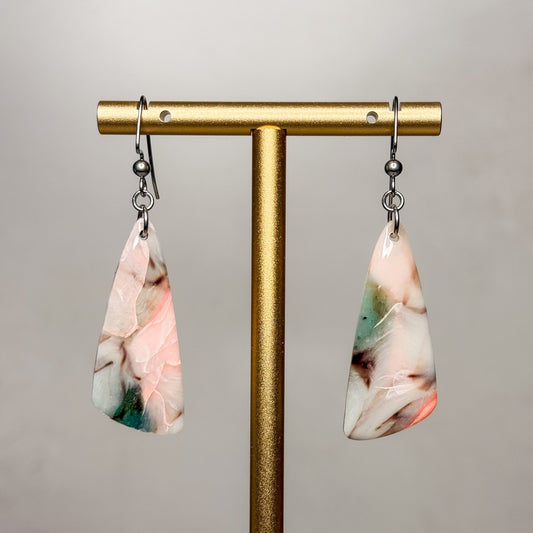 Sherbet Swirl Earrings 3 - Gather Your Bones