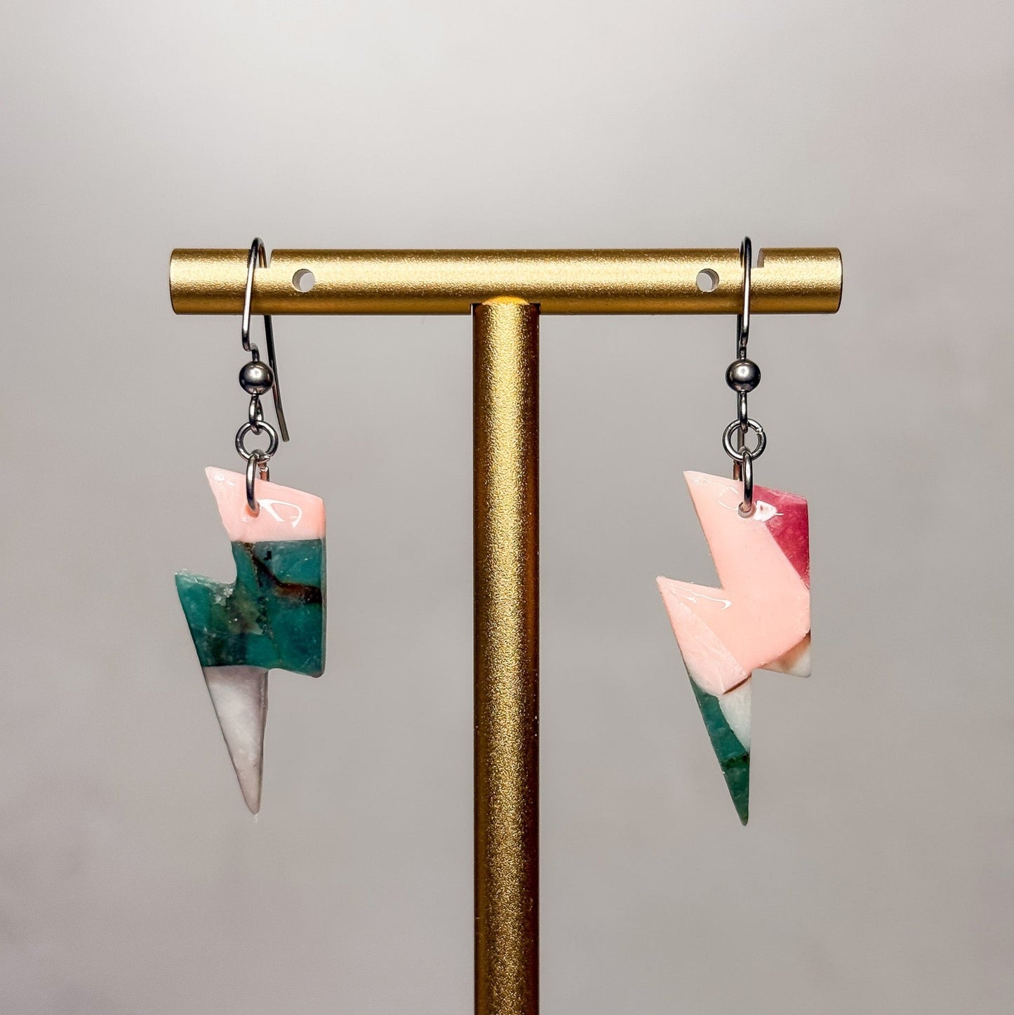 Sherbet Swirl Earrings 6 - Gather Your Bones