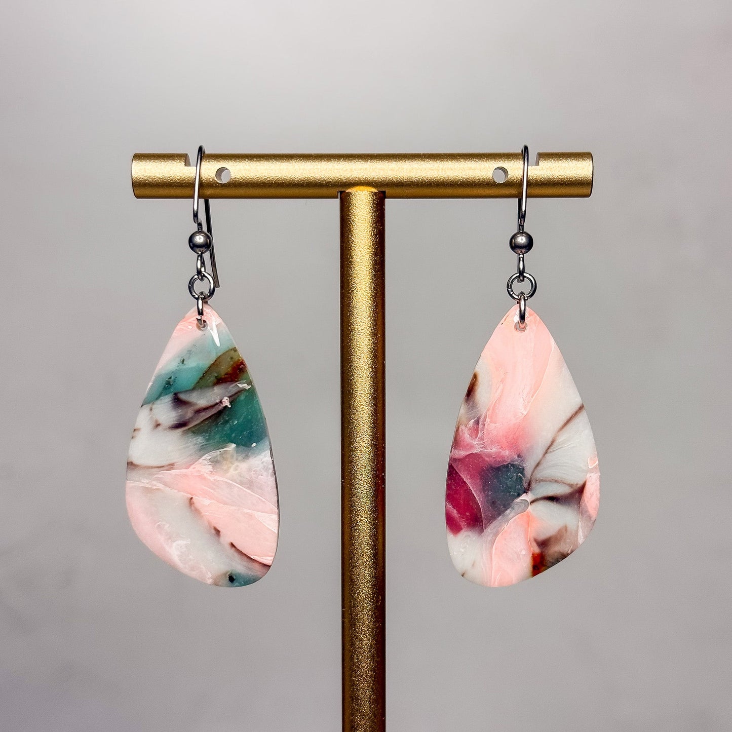 Sherbet Swirl Earrings 8 - Gather Your Bones
