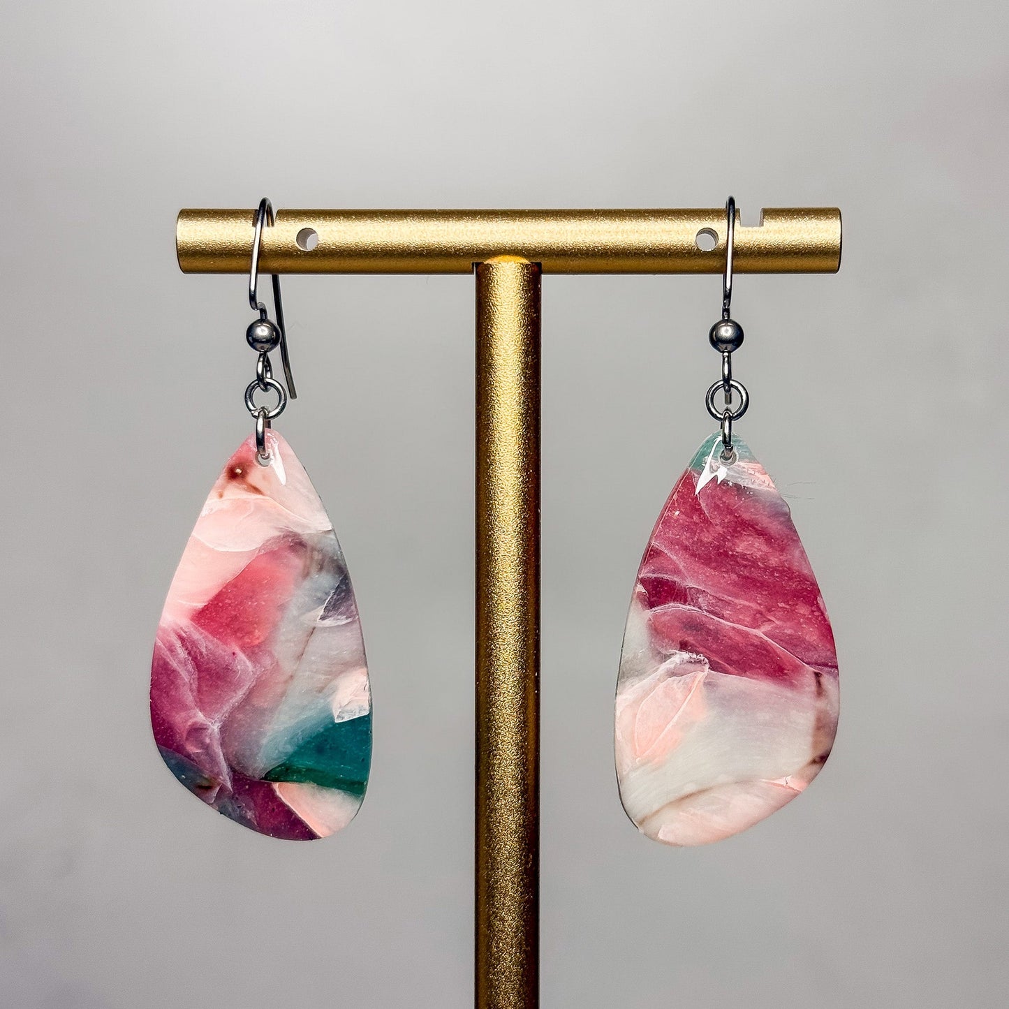 Sherbet Swirl Earrings 9 - Gather Your Bones