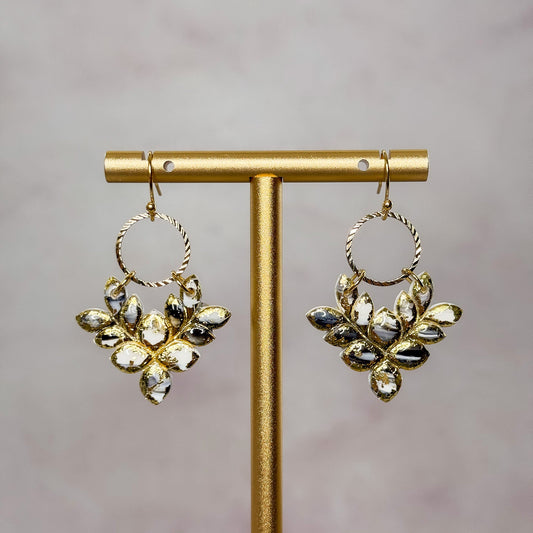 Smoke & Mirror Dangle Earrings 11 - Gather Your Bones