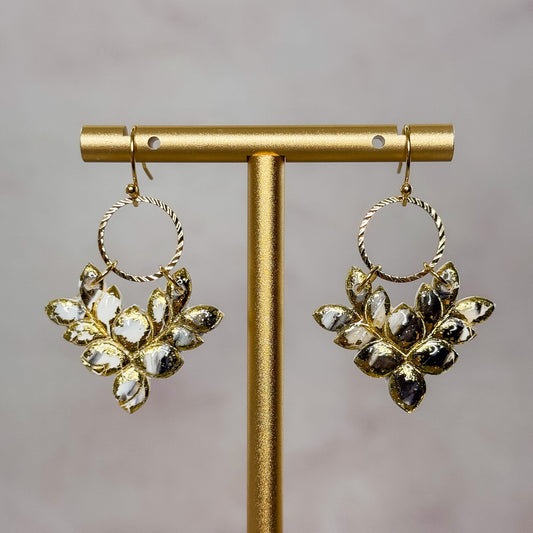 Smoke & Mirror Dangle Earrings 12 - Gather Your Bones
