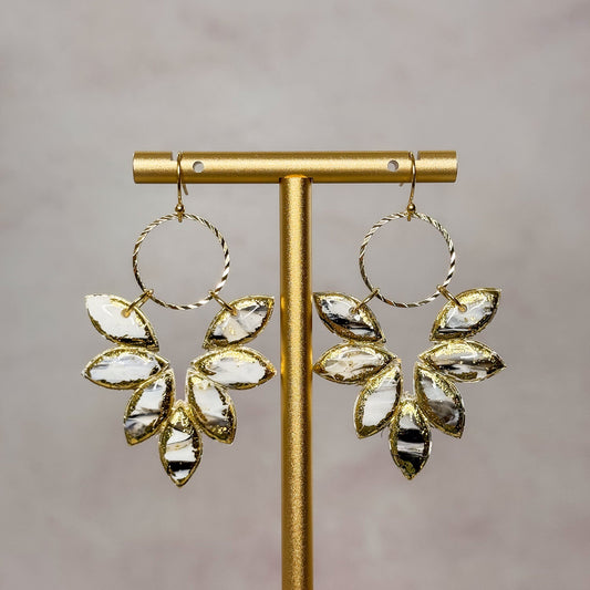 Smoke & Mirror Dangle Earrings 17 - Gather Your Bones