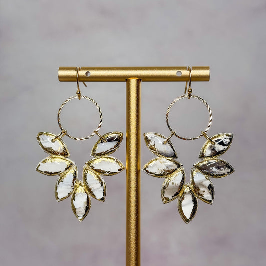 Smoke & Mirror Dangle Earrings 18 - Gather Your Bones