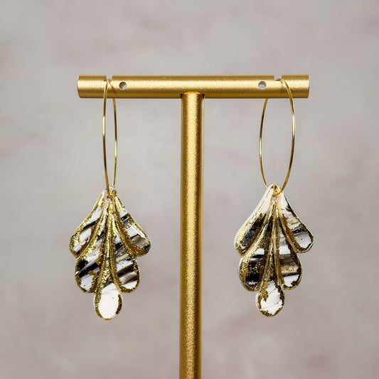 Smoke & Mirror Hoop Earrings 14 - Gather Your Bones