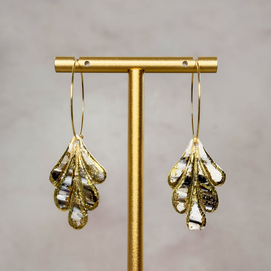 Smoke & Mirror Hoop Earrings 16 - Gather Your Bones