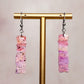 Speckled Sugilite Earrings 10 - Gather Your Bones