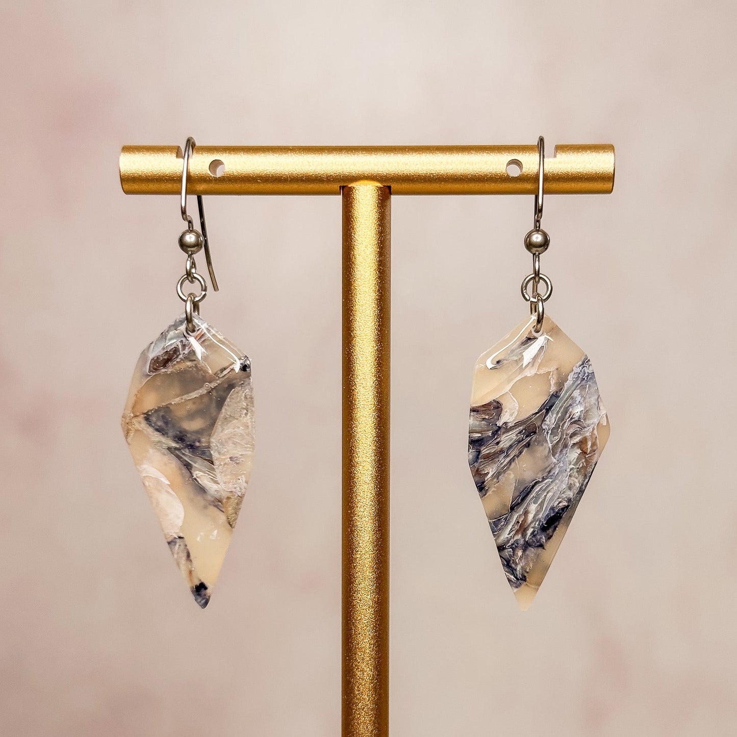 Storm Stone Earrings 3 - Gather Your Bones