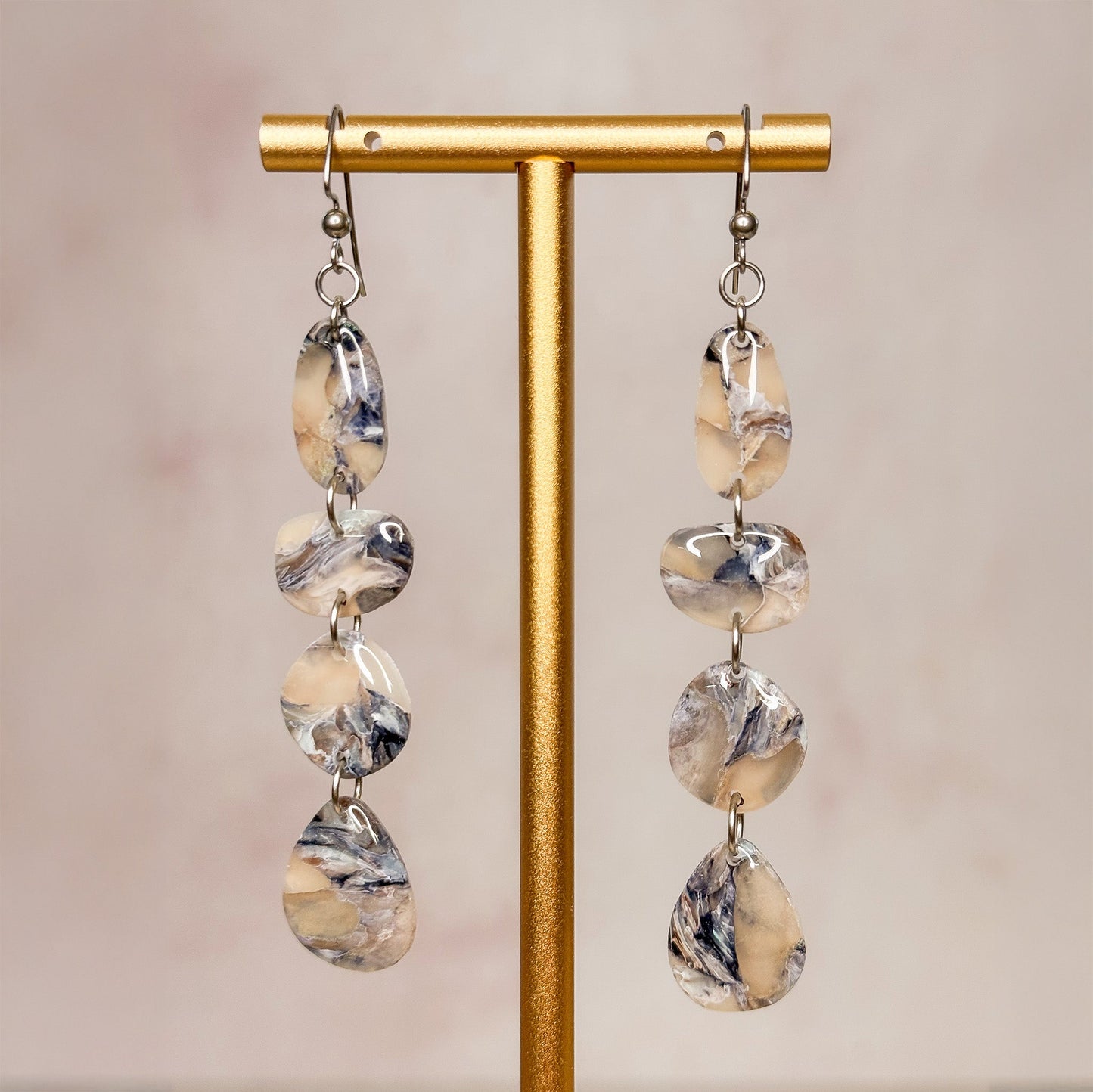Storm Stone Earrings 9 - Gather Your Bones