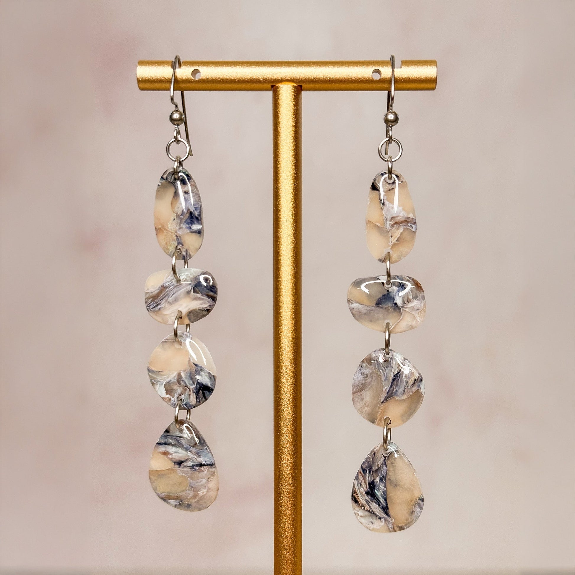 Storm Stone Earrings 9 - Gather Your Bones