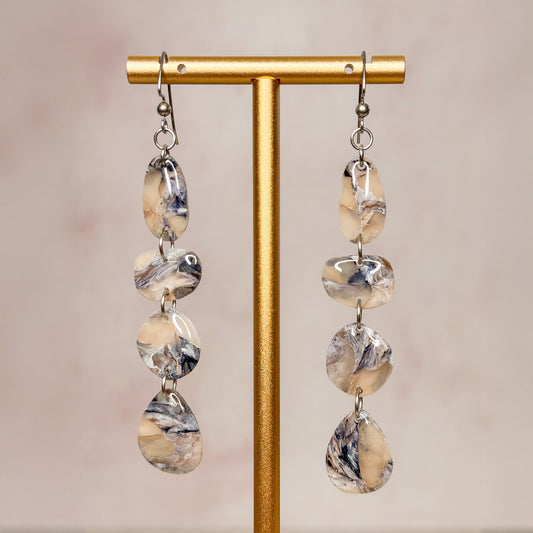 Storm Stone Earrings 9 - Gather Your Bones