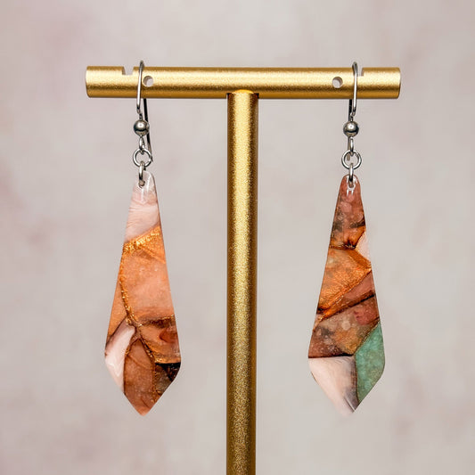 Terra Verde Earrings 3 - Gather Your Bones