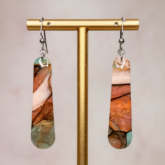 Terra Verde Earrings 5 - Gather Your Bones