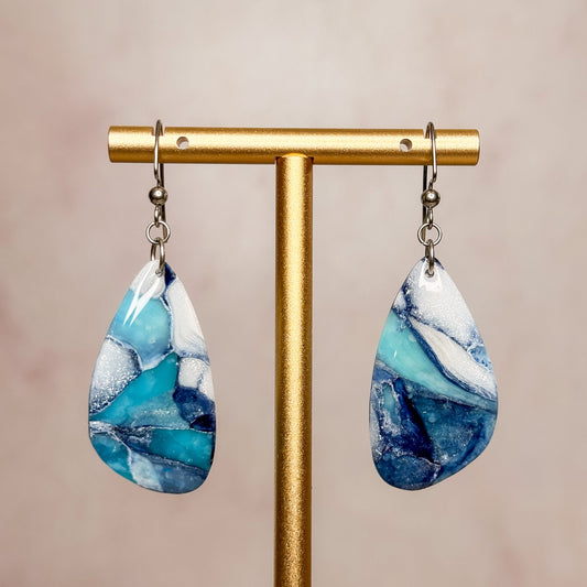 Tidal Moon Earrings 5 - Gather Your Bones