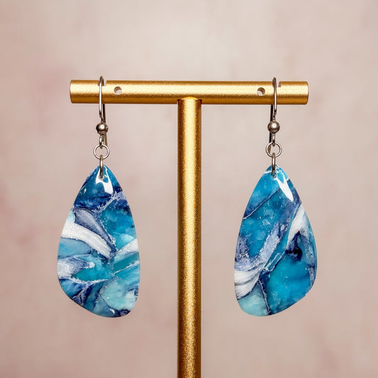 Tidal Moon Earrings 7 - Gather Your Bones