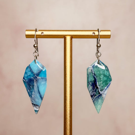 Tidal Moon Earrings 9 - Gather Your Bones