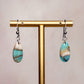 Turquoise Strata Earrings 15 - Gather Your Bones