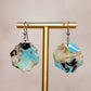 Turquoise Strata Earrings 18 - Gather Your Bones