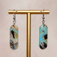 Turquoise Strata Earrings 24 - Gather Your Bones